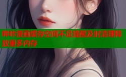 哔咔漫画缓存空间不足提醒及时清理释放更多内存