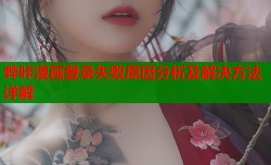 哔咔漫画登录失败原因分析及解决方法详解
