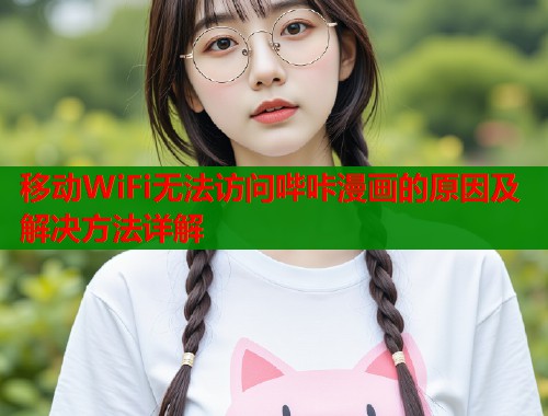 移动WiFi无法访问哔咔漫画的原因及解决方法详解  第1张